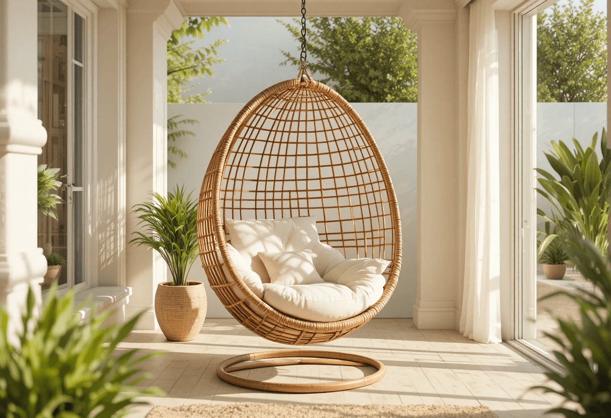 fauteuil oeuf suspendu 2